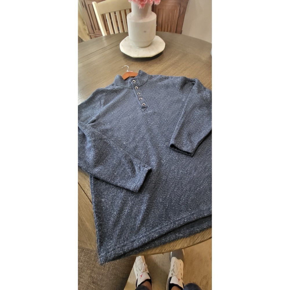 #27 2XLT HENLEY SWEATER RED HEAD SUPER NICE QUALITY DRESS SWEATER